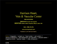 Tablet Screenshot of harrisonheart.com